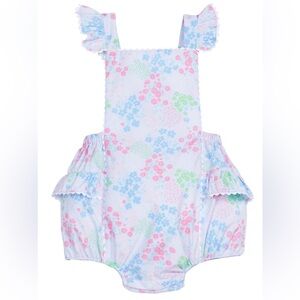 Little English Claire Sunsuit, Wingate Floral, Size 18 months